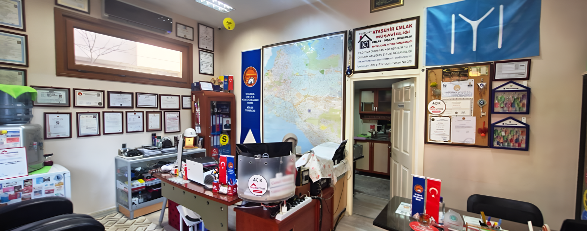 ATAŞEHİR EMLAK OFİS İÇİ